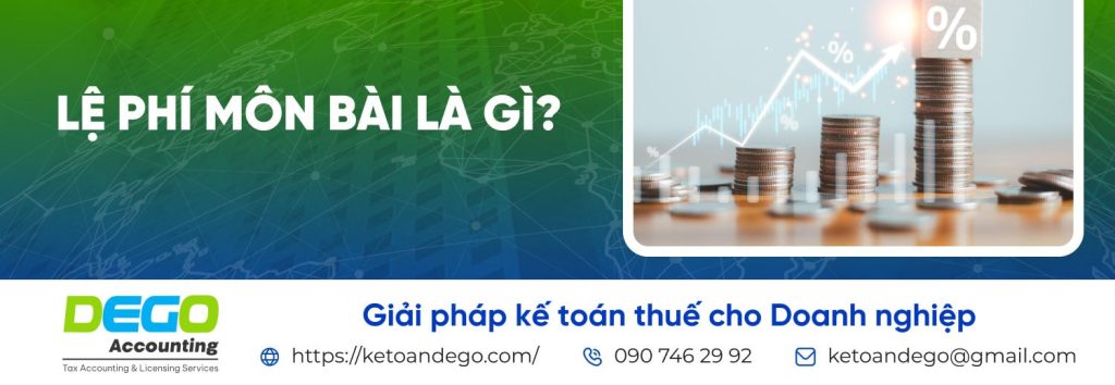 Bậc thuế môn bài hộ kinh doanh, công ty, chi nhánh,… năm 2025