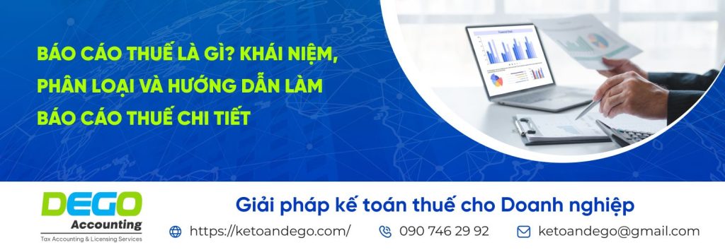Báo cáo thuế