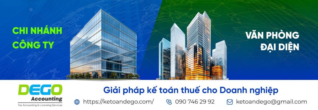 Sự khác nhau giữa chi nhánh công ty và văn phòng đại diện