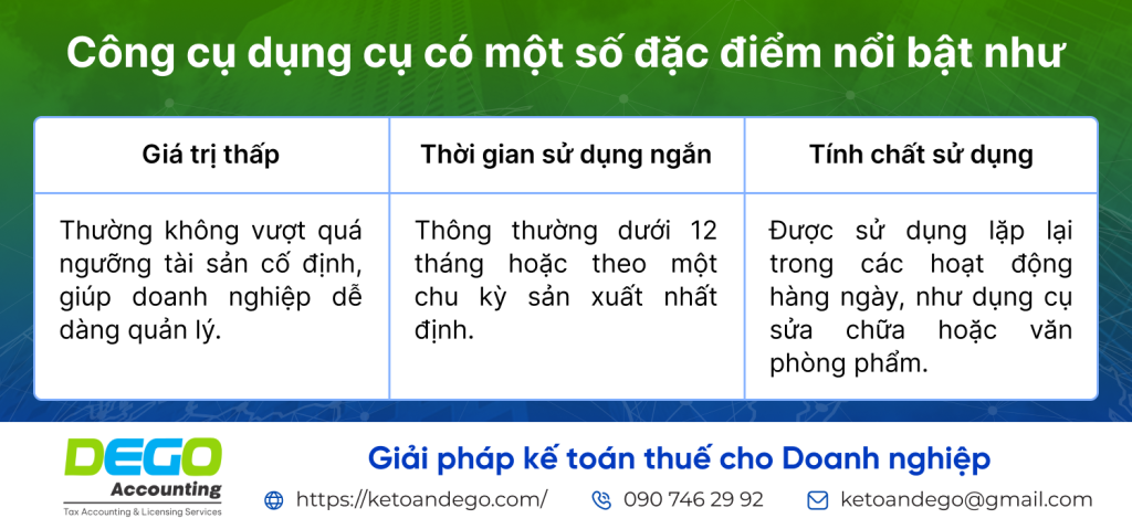 công cụ dụng cụ