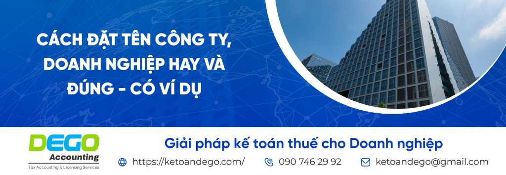 đặt tên công ty