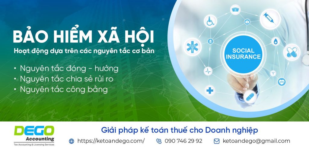 BHXH hoạt động dựa trên 3 nguyên tắc cơ bản