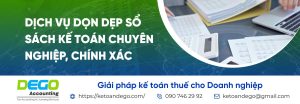 Dịch vụ dọn dẹp sổ sách kế toán