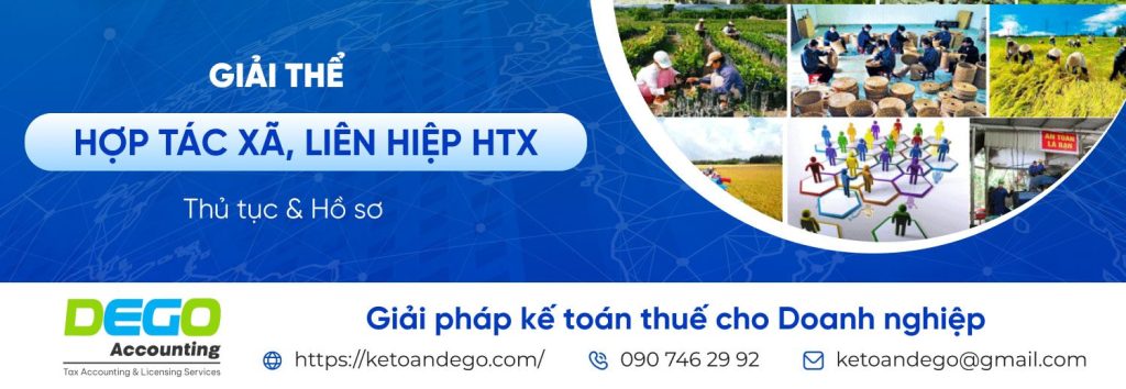 Hồ sơ, thủ tục giải thể hợp tác xã, liên hiệp hợp tác xã năm 2025