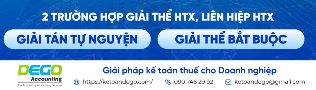 Hồ sơ, thủ tục giải thể hợp tác xã, liên hiệp hợp tác xã năm 2025