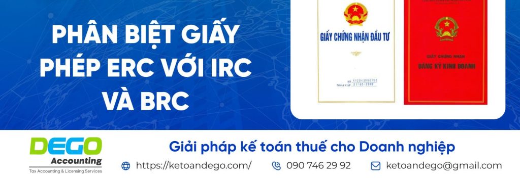 Giấy phép ERC là gì? Thành phần và hướng dẫn thủ tục đăng ký ERC chi tiết