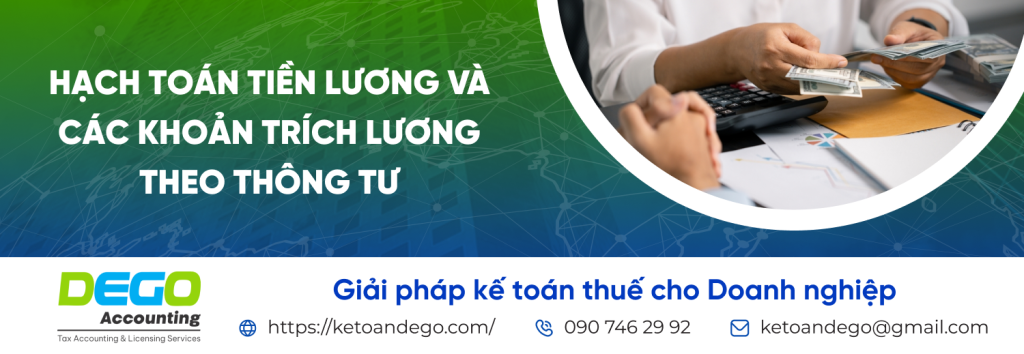 hạch toán tiền lương
