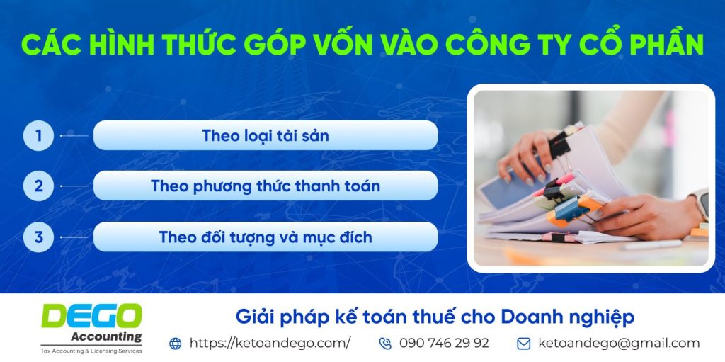 Hồ sơ, thủ tục góp vốn vào công ty cổ phần - Lưu ý và ví dụ minh họa