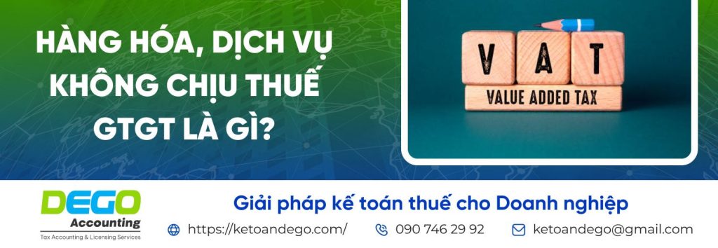Hướng dẫn cách kê khai và viết hóa đơn không chịu thuế GTGT