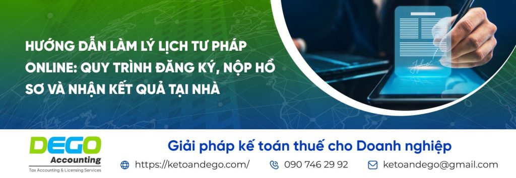 Hướng dẫn làm lý lịch tư pháp online: Quy trình đăng ký, nộp hồ sơ và nhận kết quả tại nhà