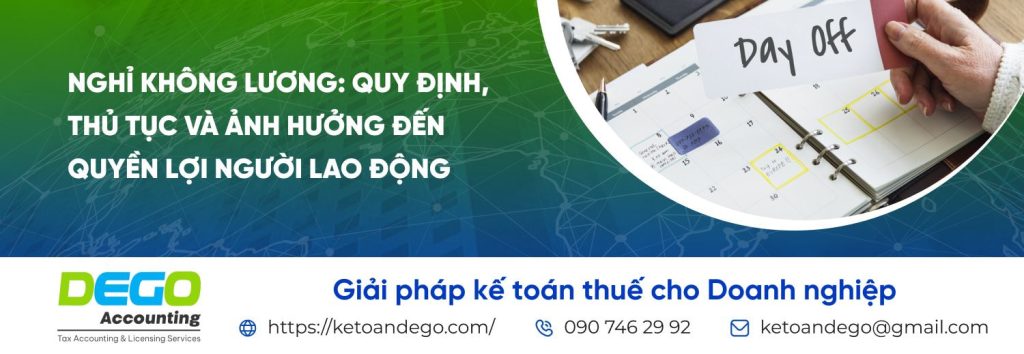 Nghỉ không lương: Quy định, thủ tục và ảnh hưởng đến quyền lợi người lao động