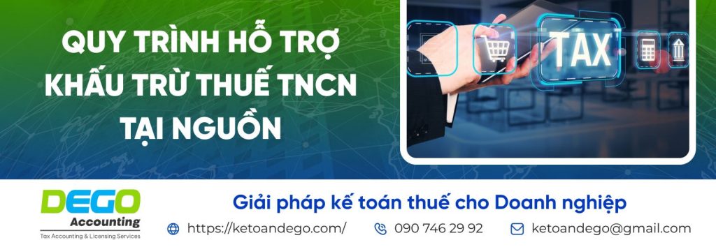 Quy định về 8 khoản thu nhập khấu trừ thuế TNCN tại nguồn