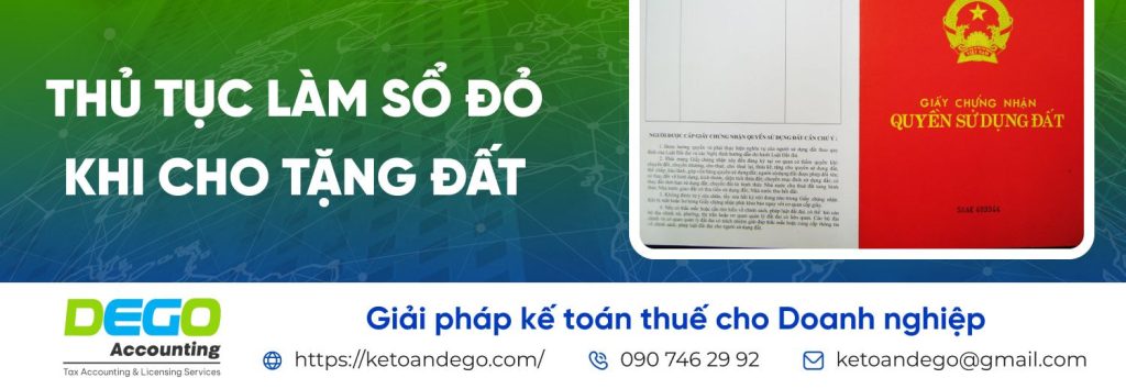 Quyền sử dụng đất là gì? Thủ tục làm sổ đỏ khi cho tặng đất