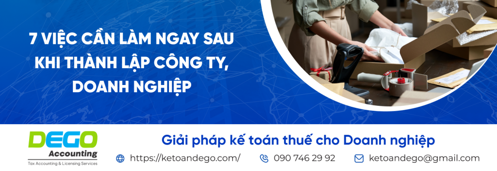 thành lập công ty