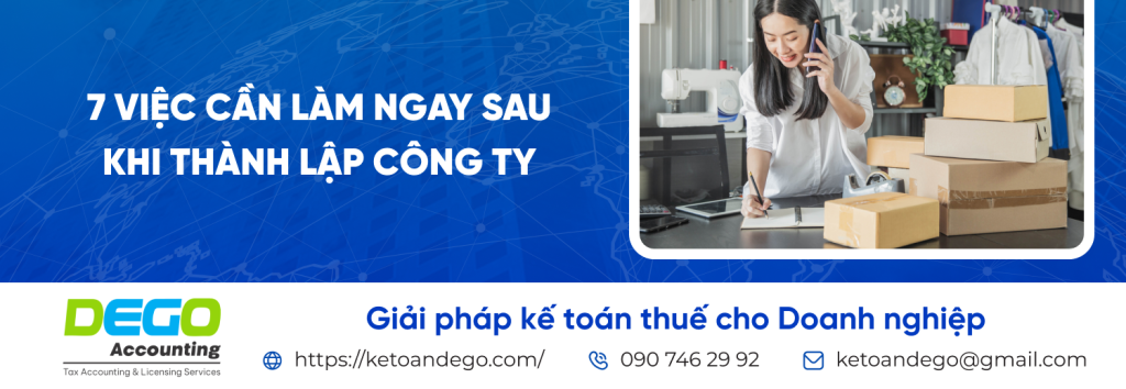 thành lập công ty