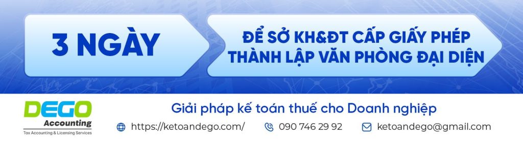 Dịch vụ thành lập văn phòng đại diện trọn gói