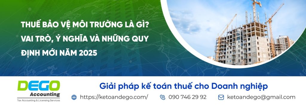 Thuế bảo vệ môi trường