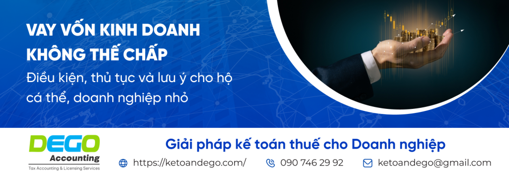 vay vốn kinh doanh không thế chấp