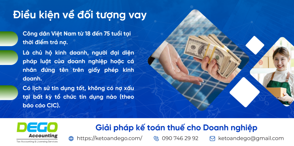 vay vốn kinh doanh không thế chấp