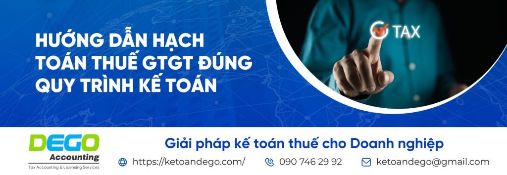 hạch toán thuế GTGT
