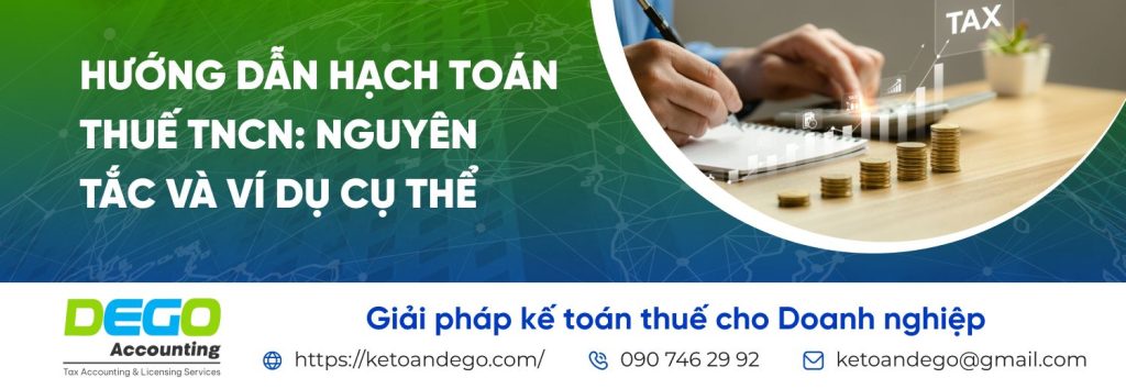 hạch toán thuế TNCN