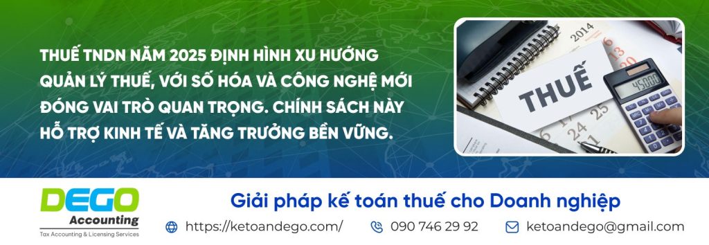 quy định thuế TNDN
