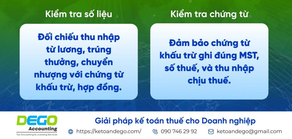 quyết toán thuế TNCN