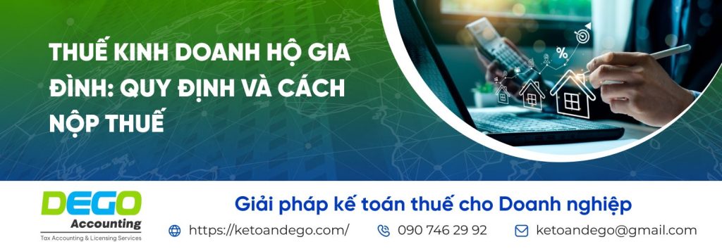 thuế kinh doanh hộ gia đình