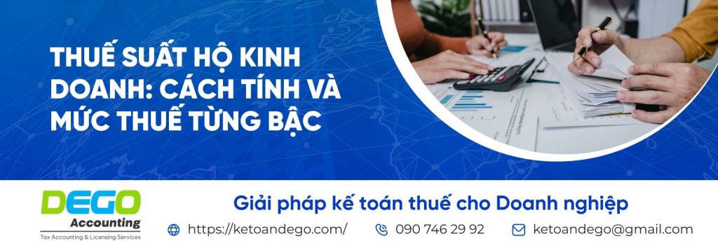 thuế suất hộ kinh doanh