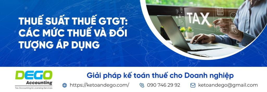thuế suất thuế GTGT