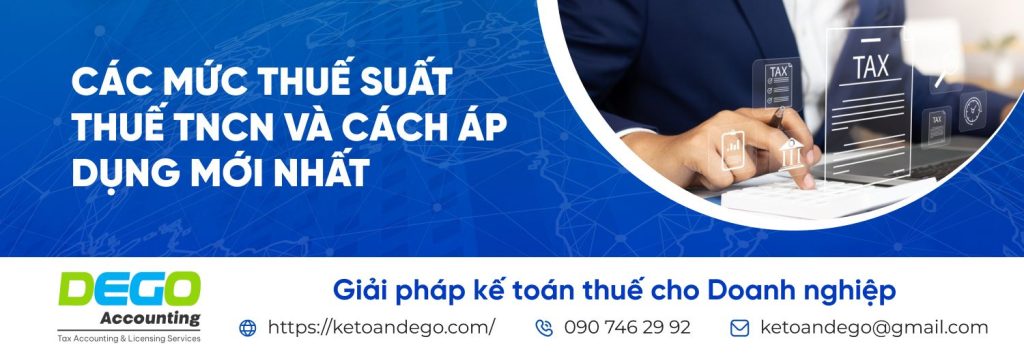 thuế suất thuế TNCN