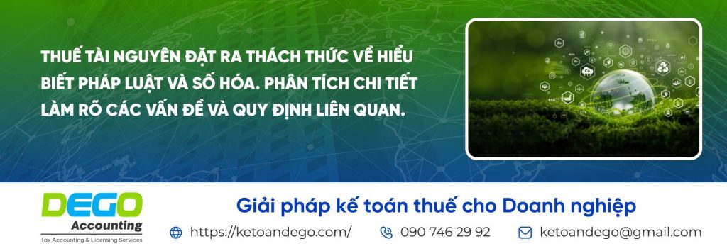 thuế tài nguyên