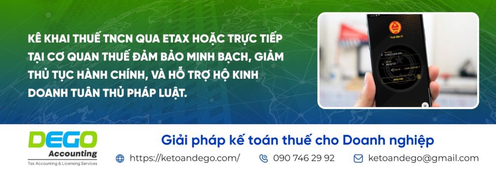 thuế thu nhập hộ kinh doanh
