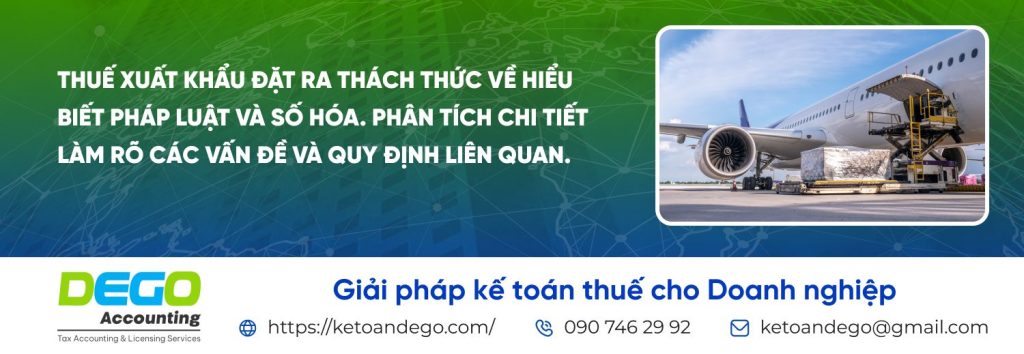 thuế xuất khẩu