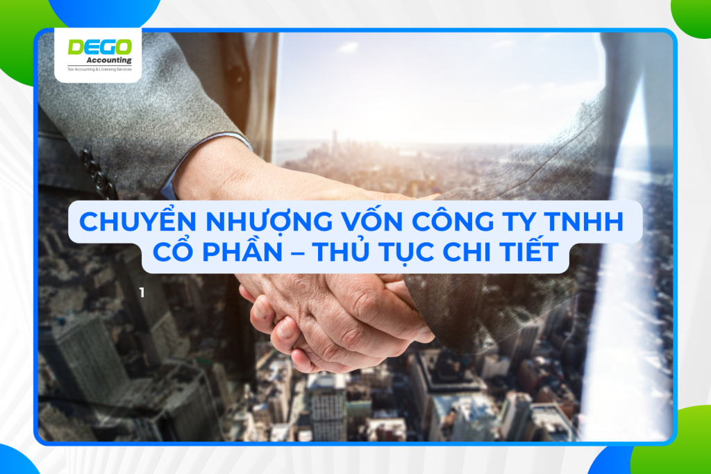 chuyển nhượng vốn công ty
