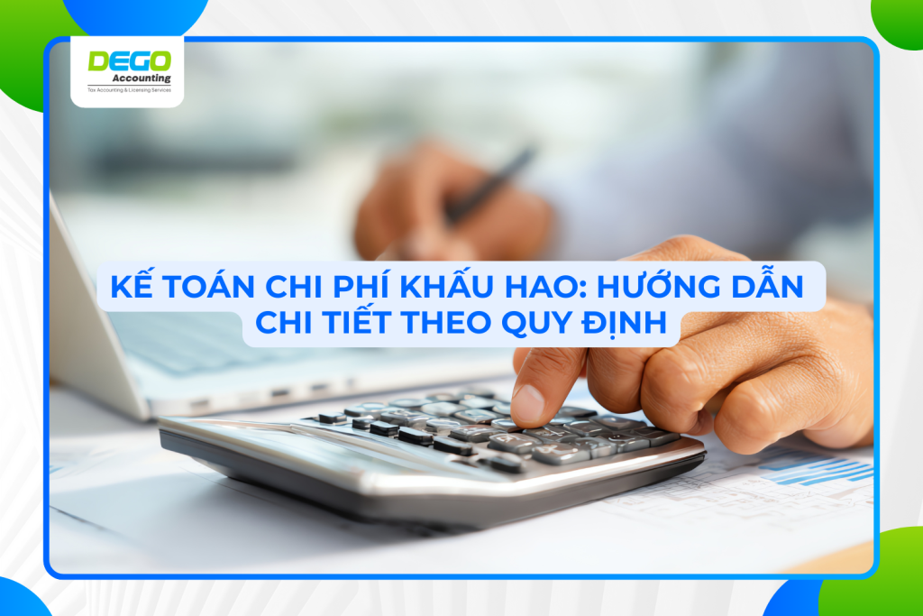 kế toán chi phí khấu hao